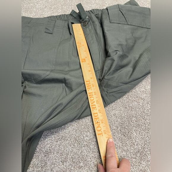 heavy-duty practical rugged Carhartt drawstring canvas cargo pants X-Large - Picture 12 of 15